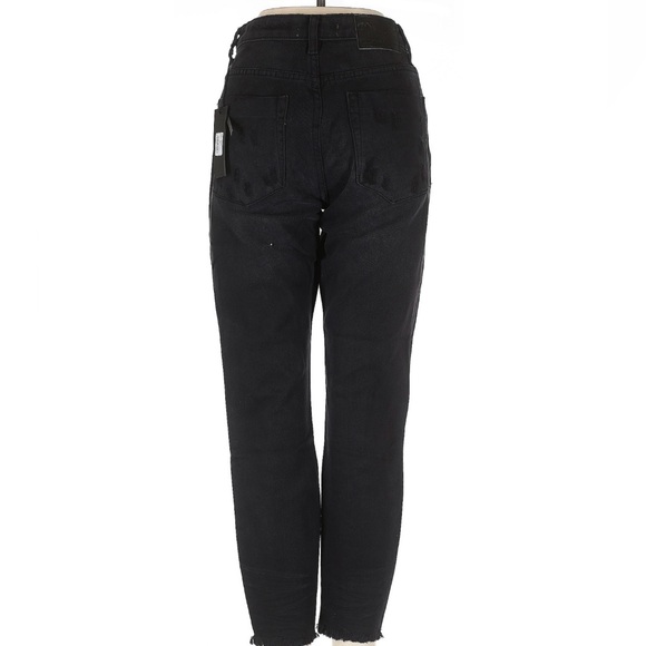 One Teaspoon High Rise Distressed Free-bird Black Oak size 24 NEW - Picture 3 of 6